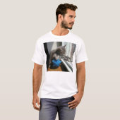 Miezekatze-Scharfschütze T-Shirt (Vorne ganz)