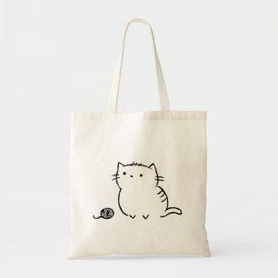 Miezekatze u. Garn Tragetasche