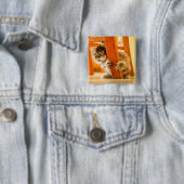 Miezekatze unter Stuhl Button (Beispiel)
