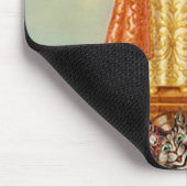 Miezekatze von Prag Mousepad (Ecke)