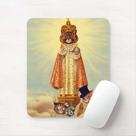 Miezekatze von Prag Mousepad (Mit Mouse)