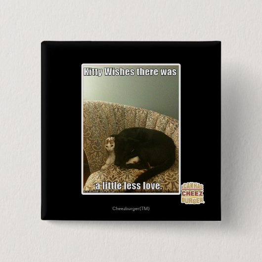 Miezekatze-Wünsche Button (Vorderseite)