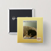 Miezekatze-Wünsche Button (Vorne & Hinten)