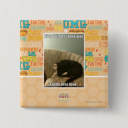 Miezekatze-Wünsche Button (Vorderseite)