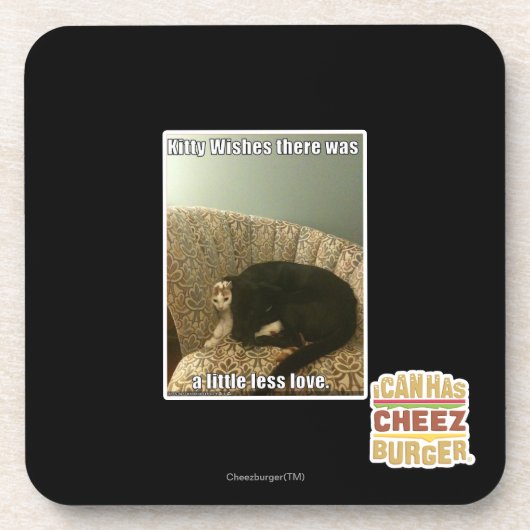 Miezekatze-Wünsche Untersetzer (Vorderseite)