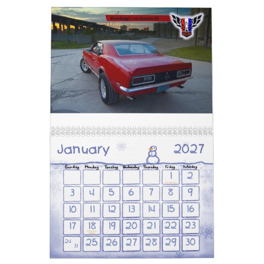 MiFbody.com-Mitgliedskalender 2011 Kalender (Jan 2027)
