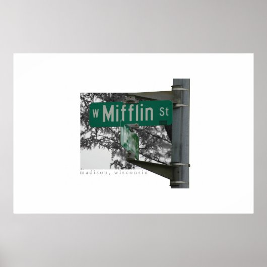 Mifflin Street Madison, Wisconsin Poster (Vorne)
