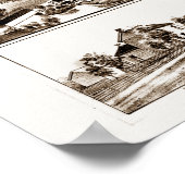 Mifflinburg, PA 1884 Poster (Ecke)