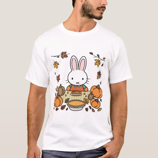 Miffy an Thanksgiving T-Shirt (Vorderseite)
