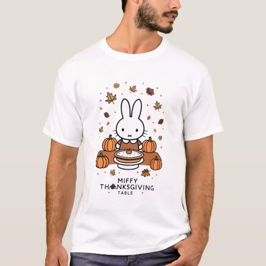 Miffy an Thanksgiving T-Shirt (Vorderseite)