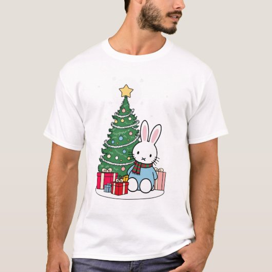 Miffy on Christmas Morning T-Shirt (Vorderseite)