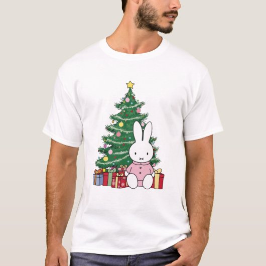 Miffy on Christmas Morning T-Shirt (Vorderseite)