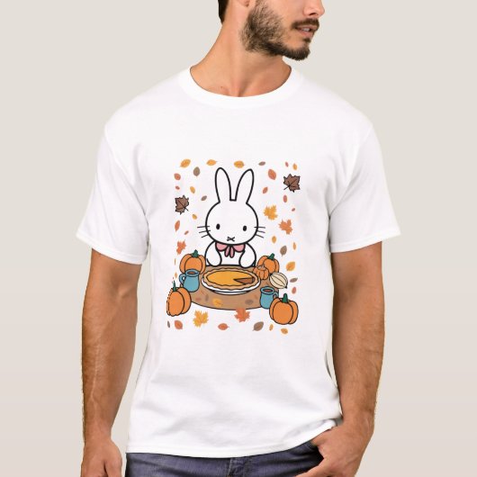 Miffy on Thanksgiving T-Shirt (Vorderseite)
