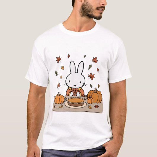 Miffy on Thanksgiving T-Shirt (Vorderseite)