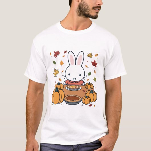Miffy on Thanksgiving T-Shirt (Vorderseite)