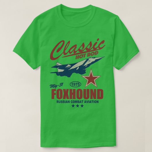 Mig31 Foxhound T-Shirt (Design vorne)