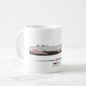 MiG-15 „Fagot“ 1952,- Koreakrieg - Kaffeetasse (Vorderseite Links)