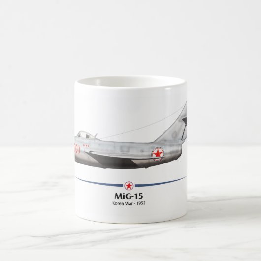 MiG-15 „Fagot“ 1952,- Koreakrieg - Kaffeetasse (Mittel)