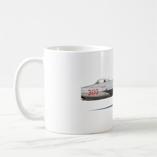 MiG-15 „Fagot“ 1952,- Koreakrieg - Kaffeetasse (Links)