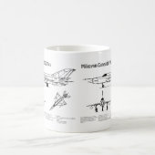 MiG-21 bis - Flugzeugkonzepte BD Kaffeetasse (Mittel)