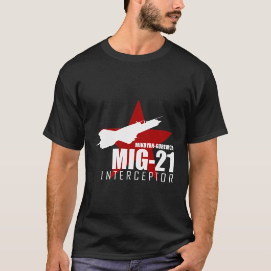 Mig-21 T-Shirt (Vorderseite)