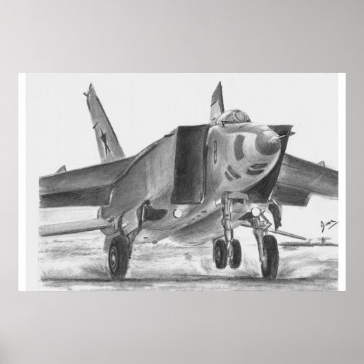 MiG 25 Foxbat Poster (Vorne)
