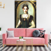 MIG #297: Das Glimmer eines verlorenen Königreichs Leinwanddruck (Insitu (Wohnzimmer))