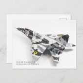Mig-29 Fulcrum C Ukrainische Luftstreitkräfte Postkarte (Vorne/Hinten)