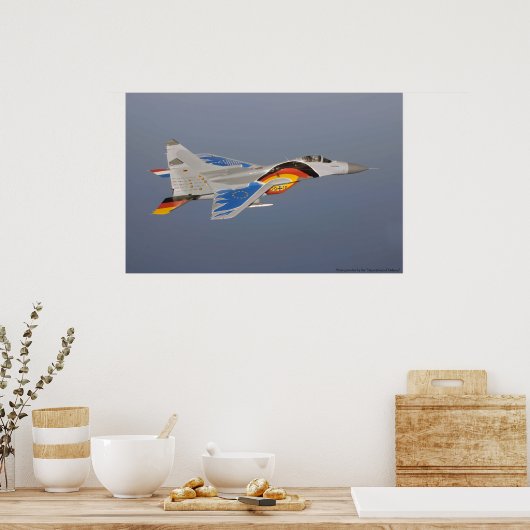 Mig-29 Poster (Küche)