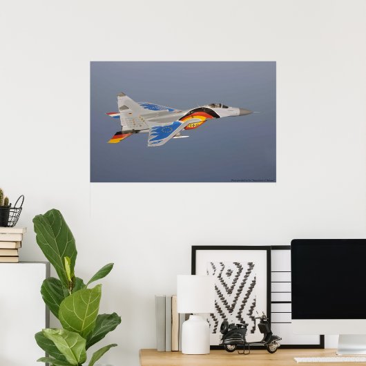 Mig-29 Poster (Heimbüro)