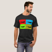 MiG 29 Target Popart1 T-Shirt (Vorne ganz)