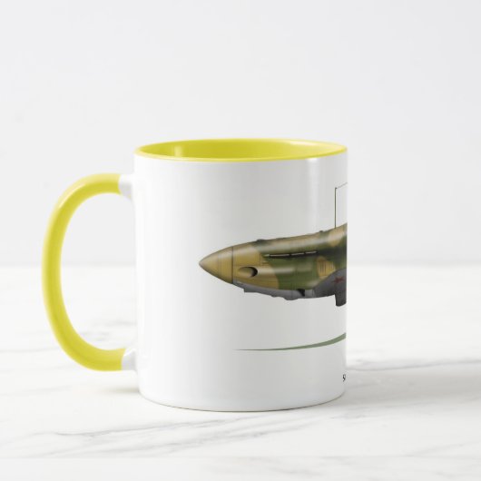 MiG-3 kämpft von Stalingrado - 1942 Tasse (Links)