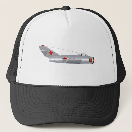 MIG Mig-15 Truckerkappe (Vorderseite)