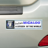 MIGALOO AUTOAUFKLEBER (Auf Auto)