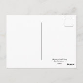 Migating Sandhill Cranes Postkarte (Rückseite)