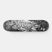 Miggy Graffiti Custom Personalisiert Cool Skateboa Skateboard (Horizontal)