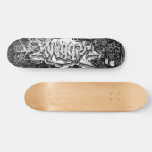 Miggy Graffiti Custom Personalisiert Cool Skateboa Skateboard (Horizontal)
