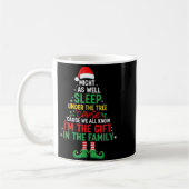 Might As Well Sleep Under The Tree Funny Christmas Kaffeetasse (Links)