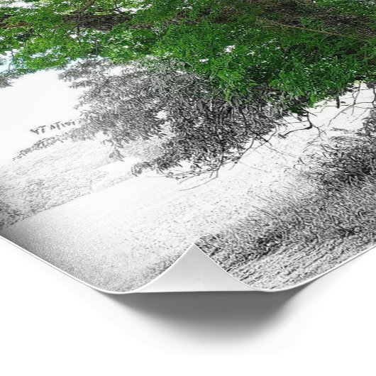 Might Tree Fotodruck (Ecke)