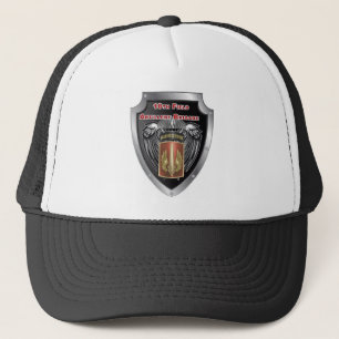 Mighty 18. Field Artillery Brigade Im Flugzeug Truckerkappe