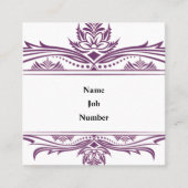 Mighty, 3,5 Zoll x 2,5" Visitenkarte (Vorderseite)