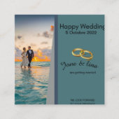 Mighty, 3,5 Zoll x 2,5" Visitenkarte (Vorderseite)