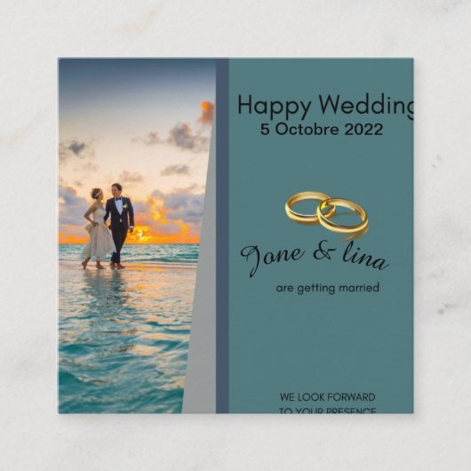 Mighty, 3,5 Zoll x 2,5" Visitenkarte (Vorderseite)