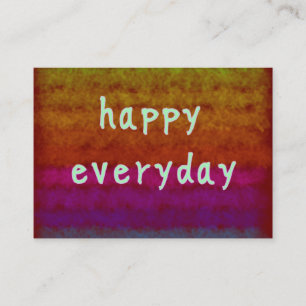 Mighty, 3,5 Zoll x 2,5" Visitenkarte