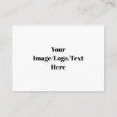 Mighty, 3,5 Zoll x 2,5" Visitenkarte (Vorderseite)