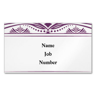 Mighty, 3,5 Zoll x 2,5" Visitenkarte Magnetische Visitenkarte