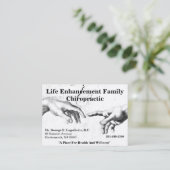 Mighty, 3,5 Zoll x 2,5 Zoll Business Card Visitenkarte (Stehend Vorderseite)