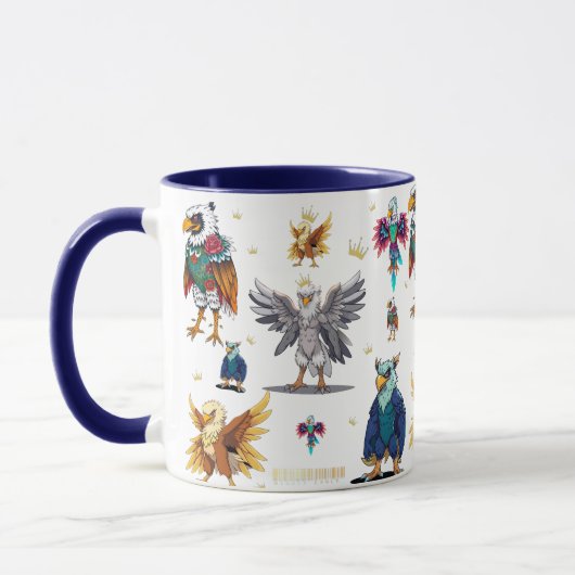 Mighty-Adler Tasse (Links)