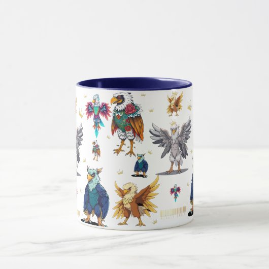 Mighty-Adler Tasse (Zentrum)