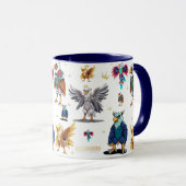 Mighty-Adler Tasse (VorderseiteRechts)